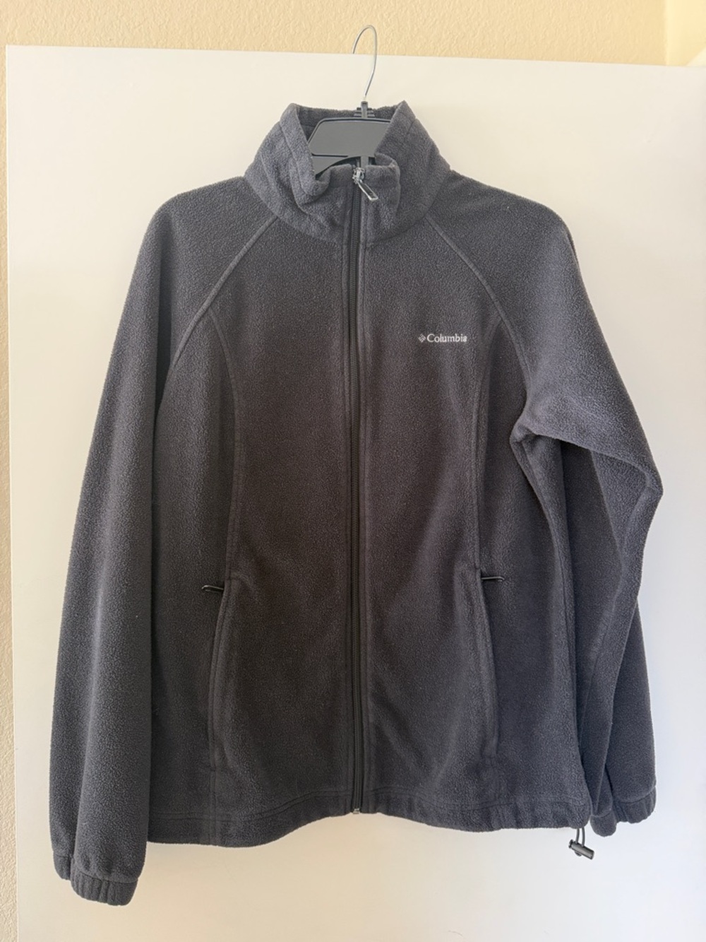 Columbia Black Full-Zip Fleece Jacket